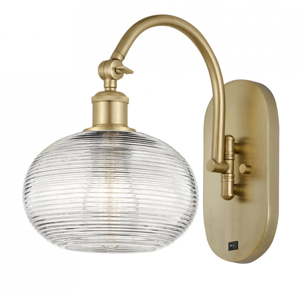 Ithaca - 1 Light - 8 inch - Satin Gold - Sconce