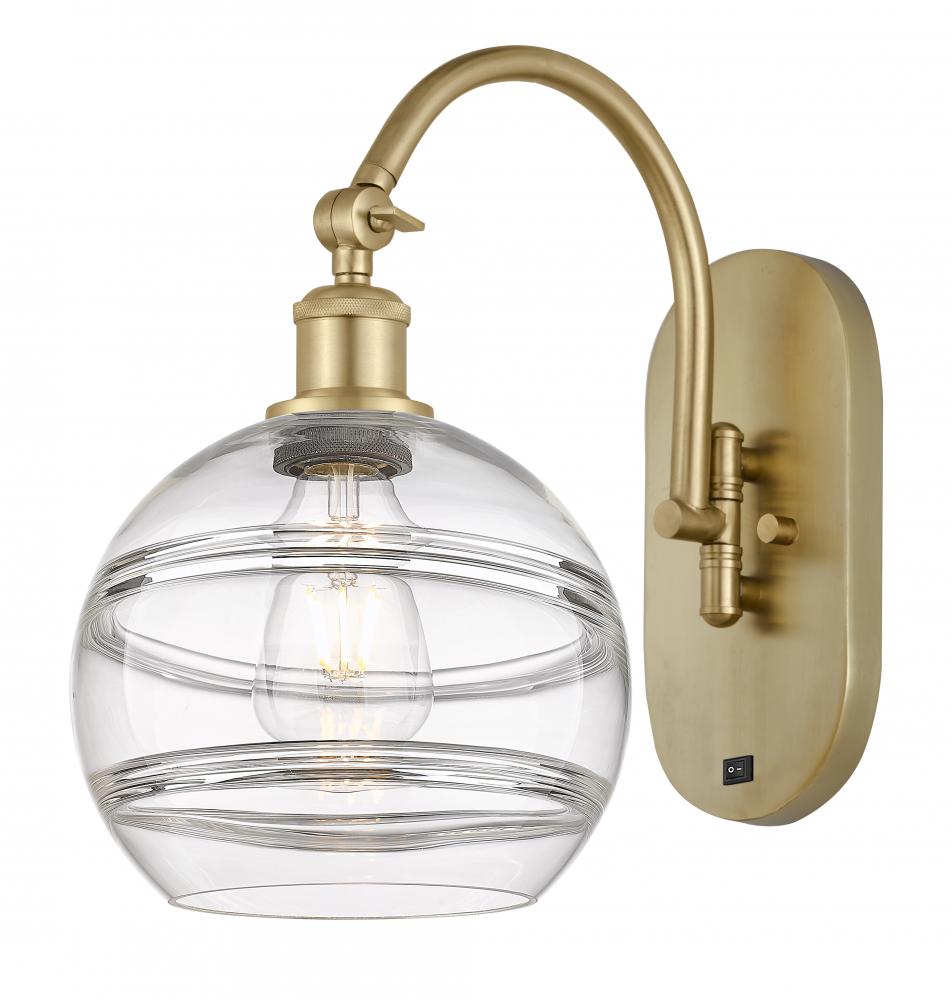 Rochester - 1 Light - 8 inch - Satin Gold - Sconce