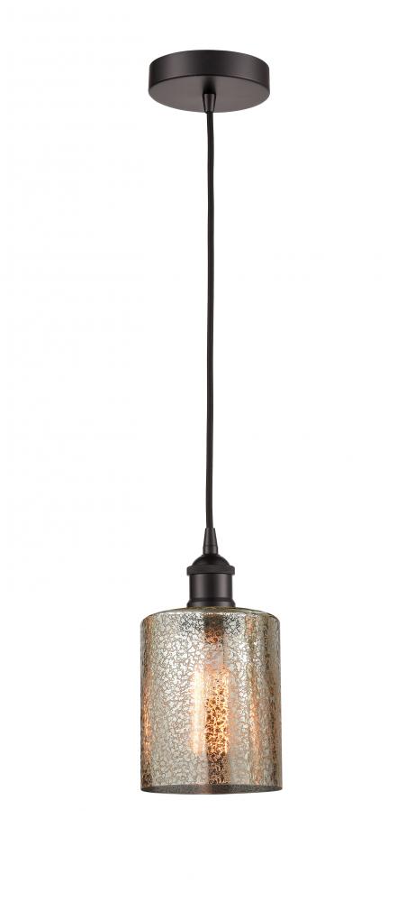 Cobbleskill - 1 Light - 5 inch - Oil Rubbed Bronze - Cord hung - Mini Pendant