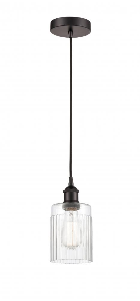 Hadley - 1 Light - 5 inch - Oil Rubbed Bronze - Cord hung - Mini Pendant