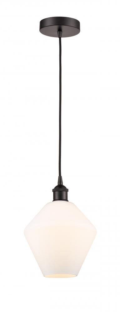 Cindyrella - 1 Light - 8 inch - Oil Rubbed Bronze - Cord hung - Mini Pendant