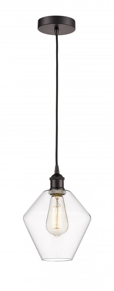 Cindyrella - 1 Light - 8 inch - Oil Rubbed Bronze - Cord hung - Mini Pendant