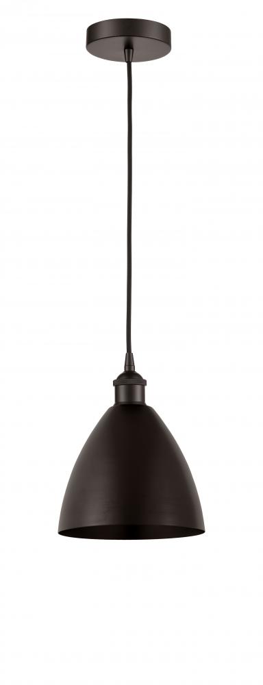 Bristol - 1 Light - 8 inch - Oil Rubbed Bronze - Cord hung - Mini Pendant