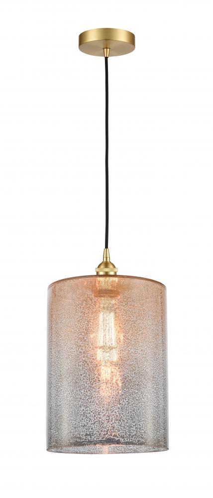 Cobbleskill - 1 Light - 9 inch - Satin Gold - Cord hung - Mini Pendant