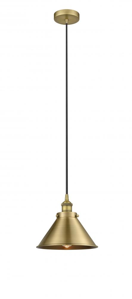 Edison - 1 Light - 10 inch - Brushed Brass - Multi Pendant