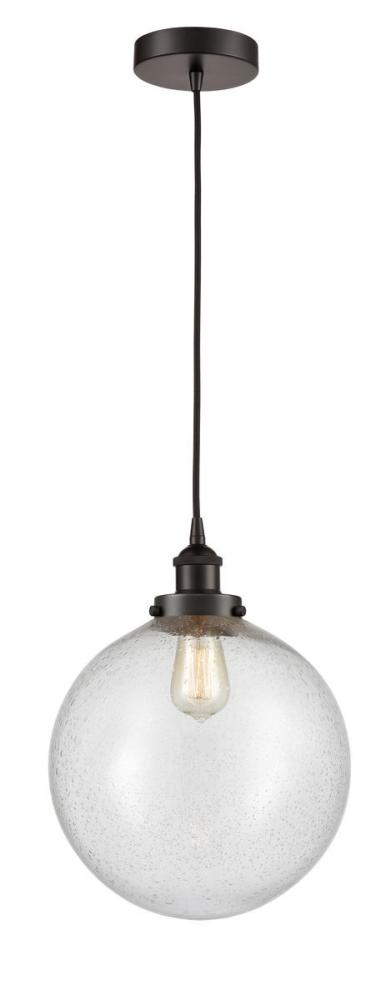 Beacon - 1 Light - 12 inch - Oil Rubbed Bronze - Cord hung - Mini Pendant