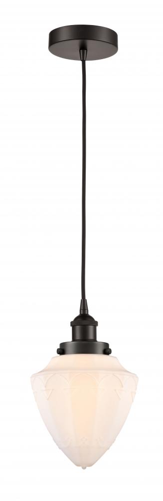 Bullet - 1 Light - 7 inch - Oil Rubbed Bronze - Cord hung - Mini Pendant