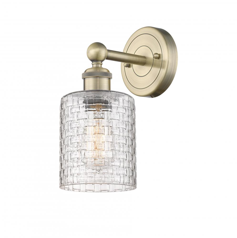 Cobbleskill - 1 Light - 5 inch - Antique Brass - Sconce