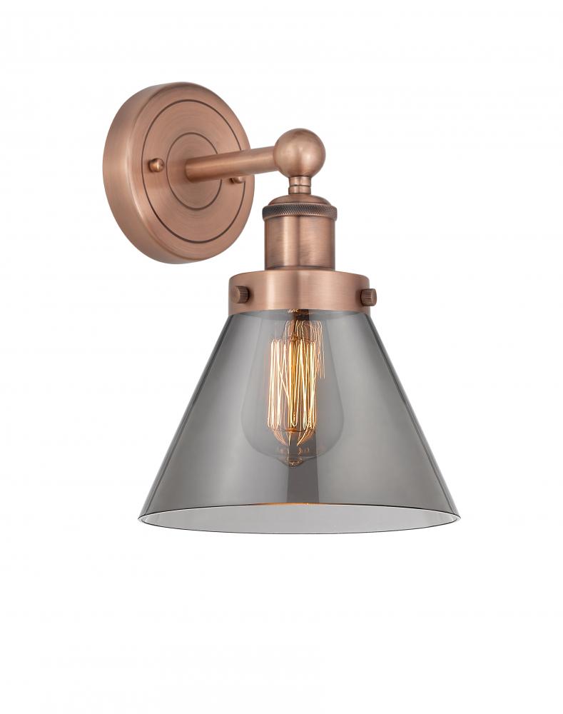 Cone - 1 Light - 8 inch - Antique Copper - Sconce