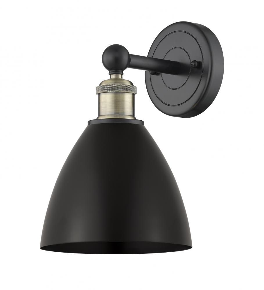 Bristol - 1 Light - 8 inch - Black Antique Brass - Sconce