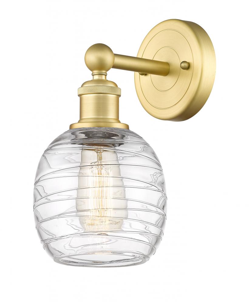 Belfast - 1 Light - 6 inch - Satin Gold - Sconce