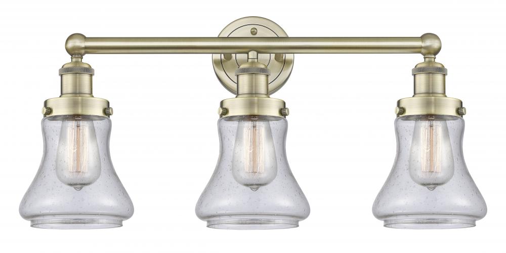 Bellmont - 3 Light - 24 inch - Antique Brass - Bath Vanity Light