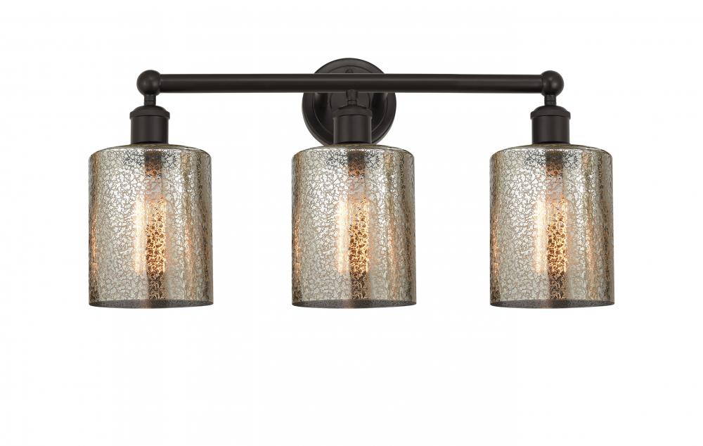 Cobbleskill - 3 Light - 23 inch - Oil Rubbed Bronze - Bath Vanity Light