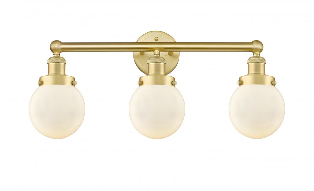 Beacon - 3 Light - 24 inch - Satin Gold - Bath Vanity Light