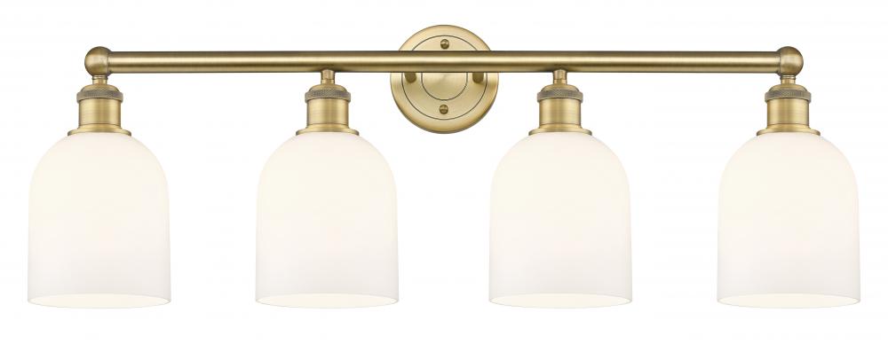 Bella - 4 Light - 33 inch - Brushed Brass - Bath Vanity Light