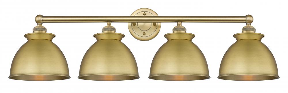 Adirondack - 4 Light - 35 inch - Brushed Brass - Bath Vanity Light