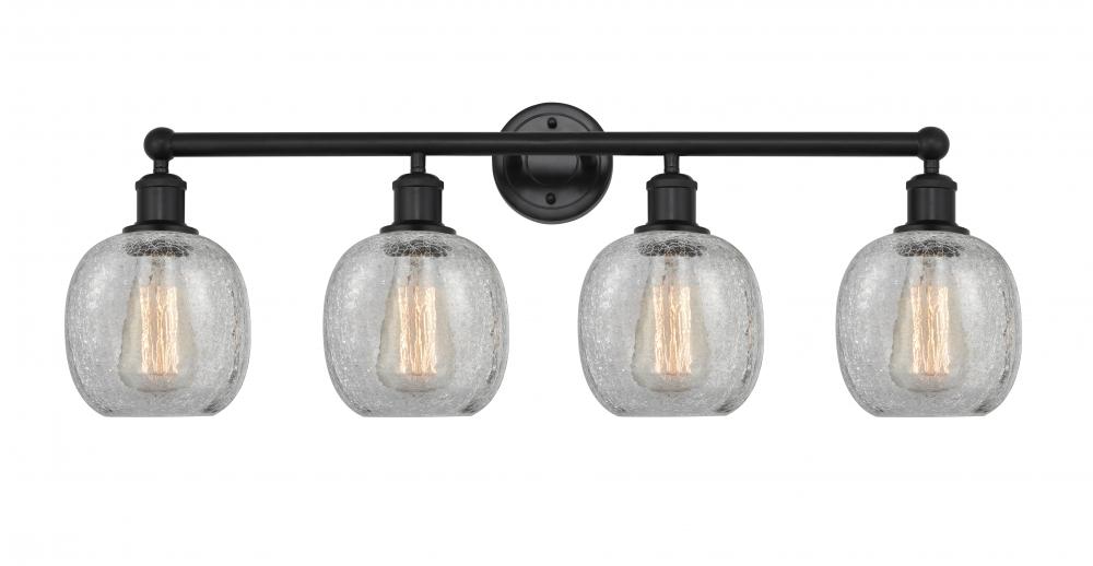 Belfast - 4 Light - 33 inch - Matte Black - Bath Vanity Light