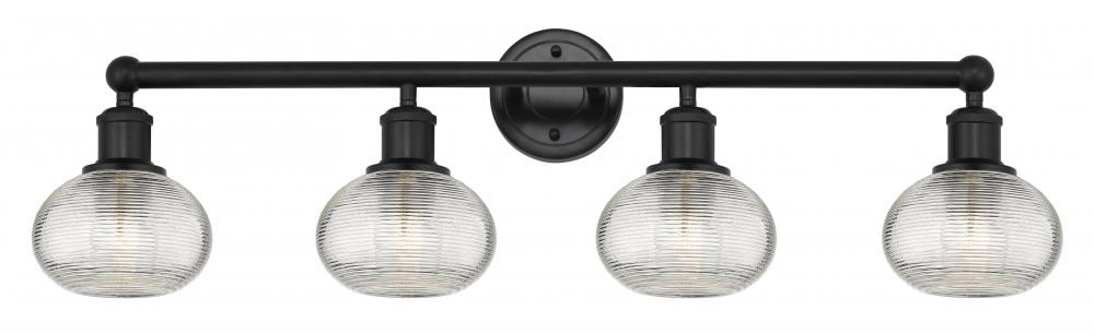 Ithaca - 4 Light - 33 inch - Matte Black - Bath Vanity Light