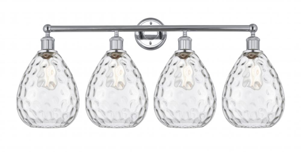 Waverly - 4 Light - 35 inch - Polished Chrome - Bath Vanity Light