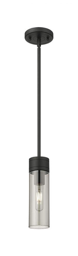 Boreas - 1 Light - 3 inch - Matte Black - Stem Hung - Mini Pendant