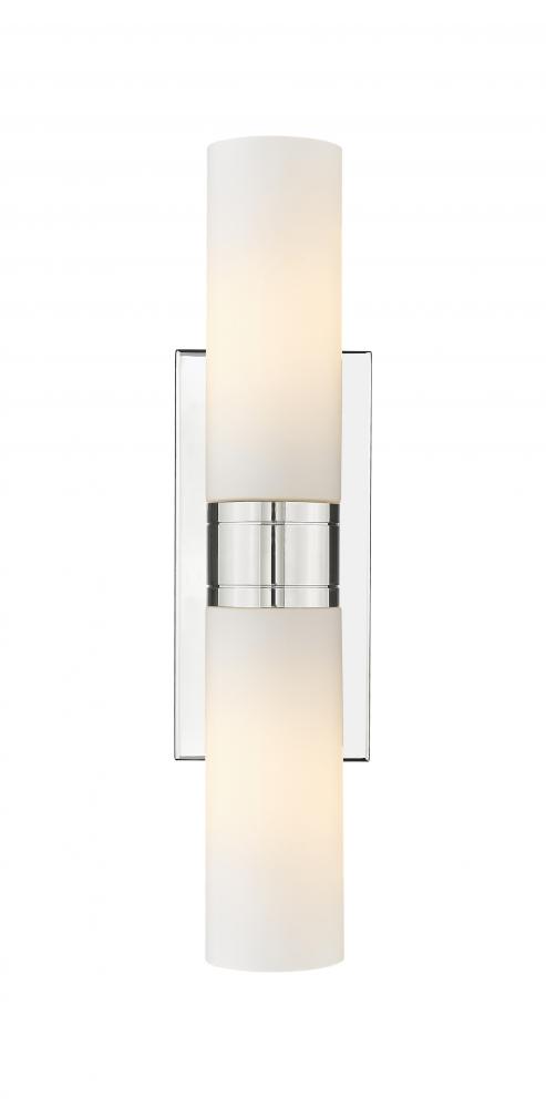 Boreas - 2 Light - 18 inch - Polished Nickel - Bath Vanity Light