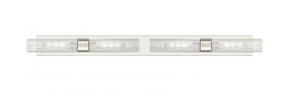 Boreas - 4 Light - 51 inch - Satin Nickel - Bath Vanity Light