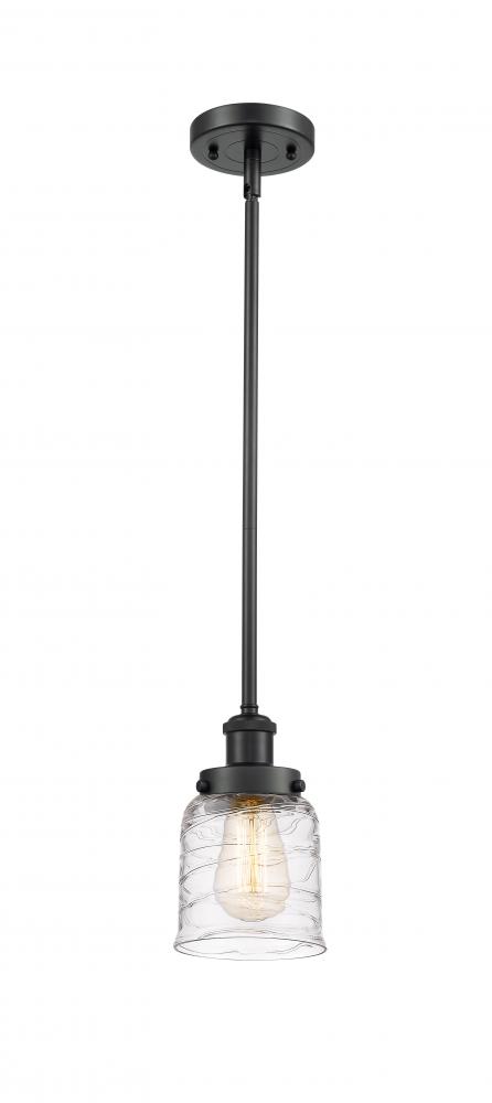 Bell - 1 Light - 5 inch - Matte Black - Mini Pendant