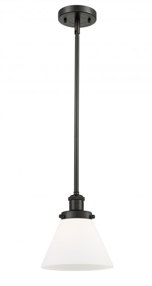 Cone - 1 Light - 8 inch - Oil Rubbed Bronze - Mini Pendant