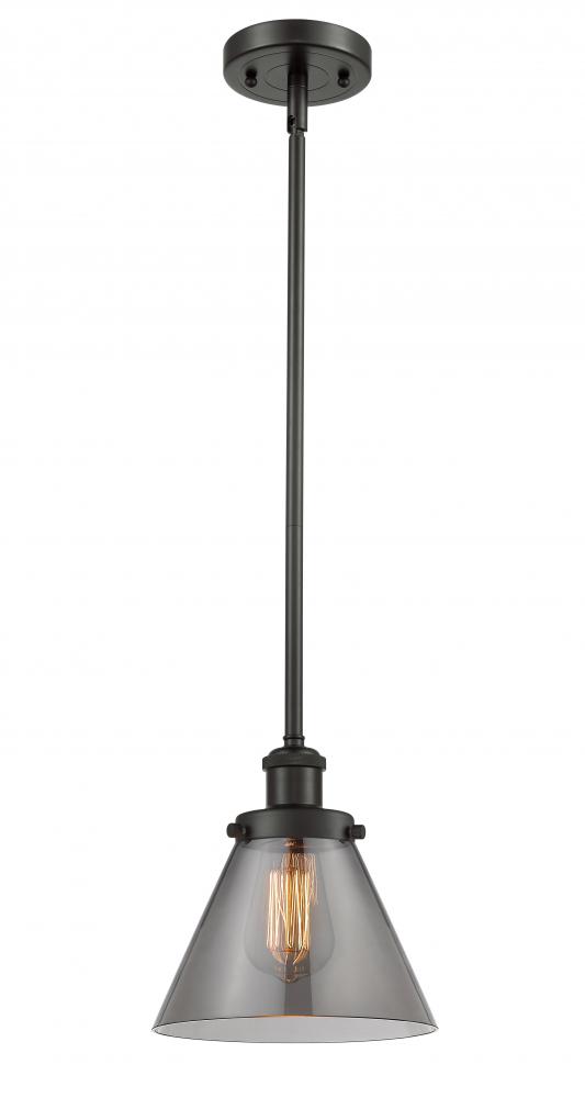 Cone - 1 Light - 8 inch - Oil Rubbed Bronze - Mini Pendant