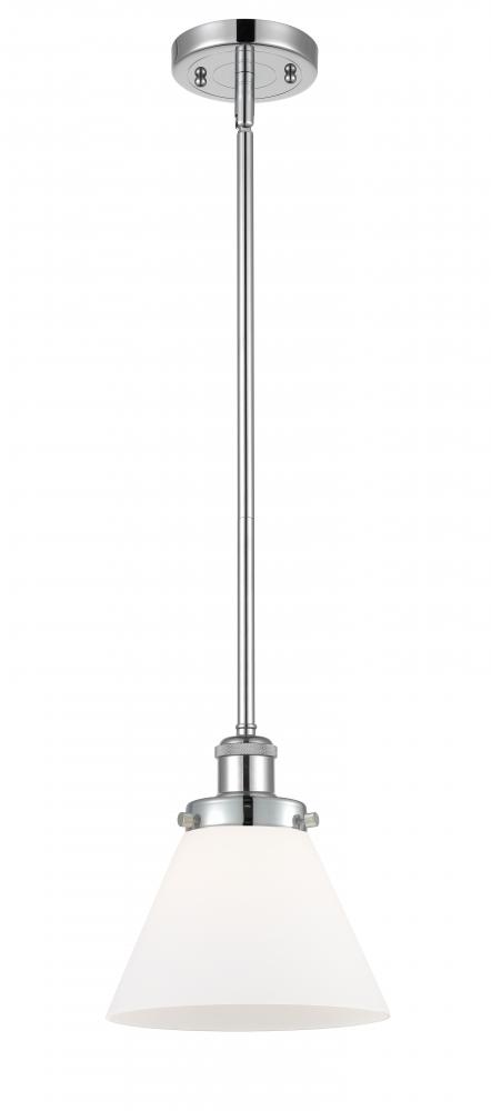 Cone - 1 Light - 8 inch - Polished Chrome - Mini Pendant