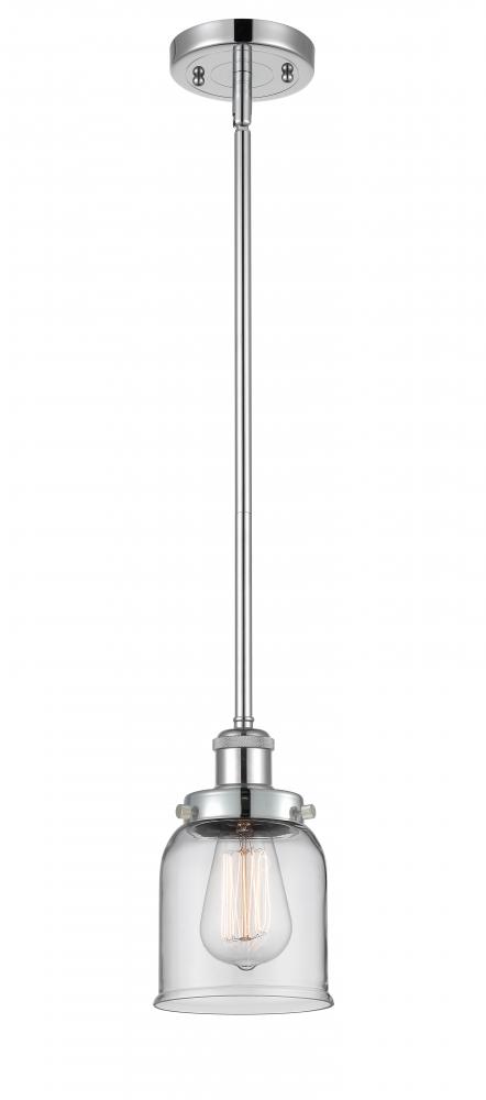 Bell - 1 Light - 5 inch - Polished Chrome - Mini Pendant