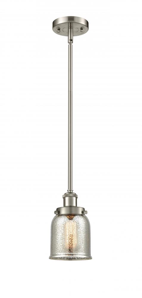 Bell - 1 Light - 5 inch - Brushed Satin Nickel - Mini Pendant