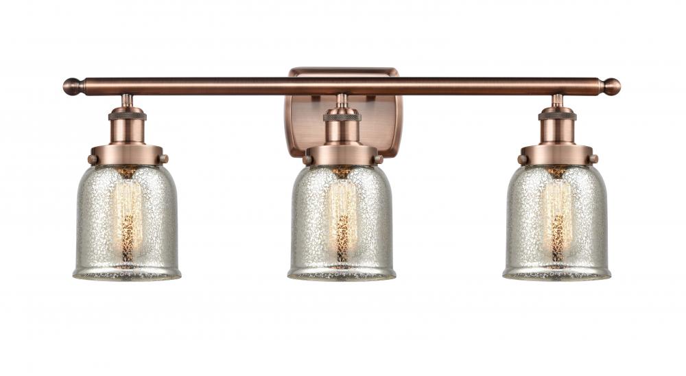 Bell - 3 Light - 26 inch - Antique Copper - Bath Vanity Light