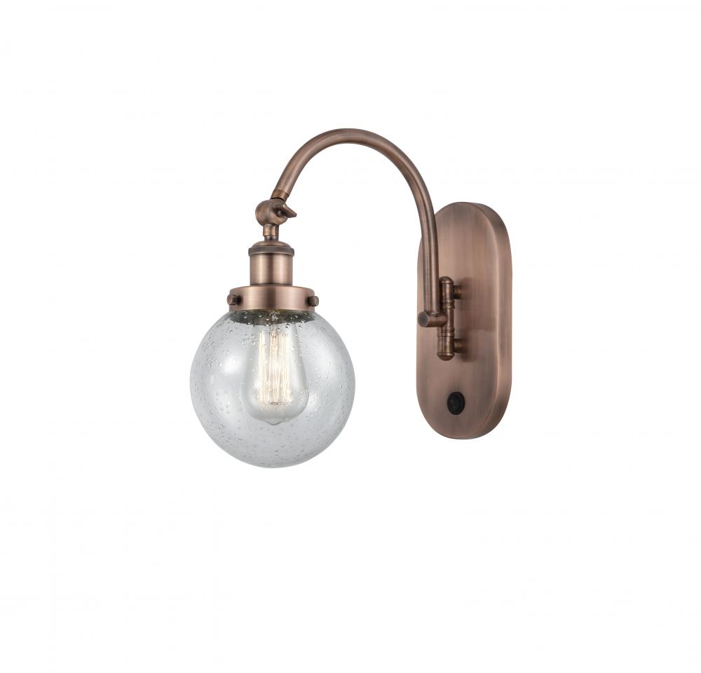 Beacon - 1 Light - 6 inch - Antique Copper - Sconce