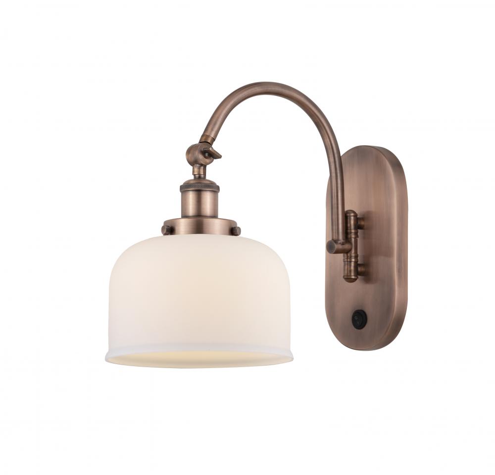 Bell - 1 Light - 8 inch - Antique Copper - Sconce