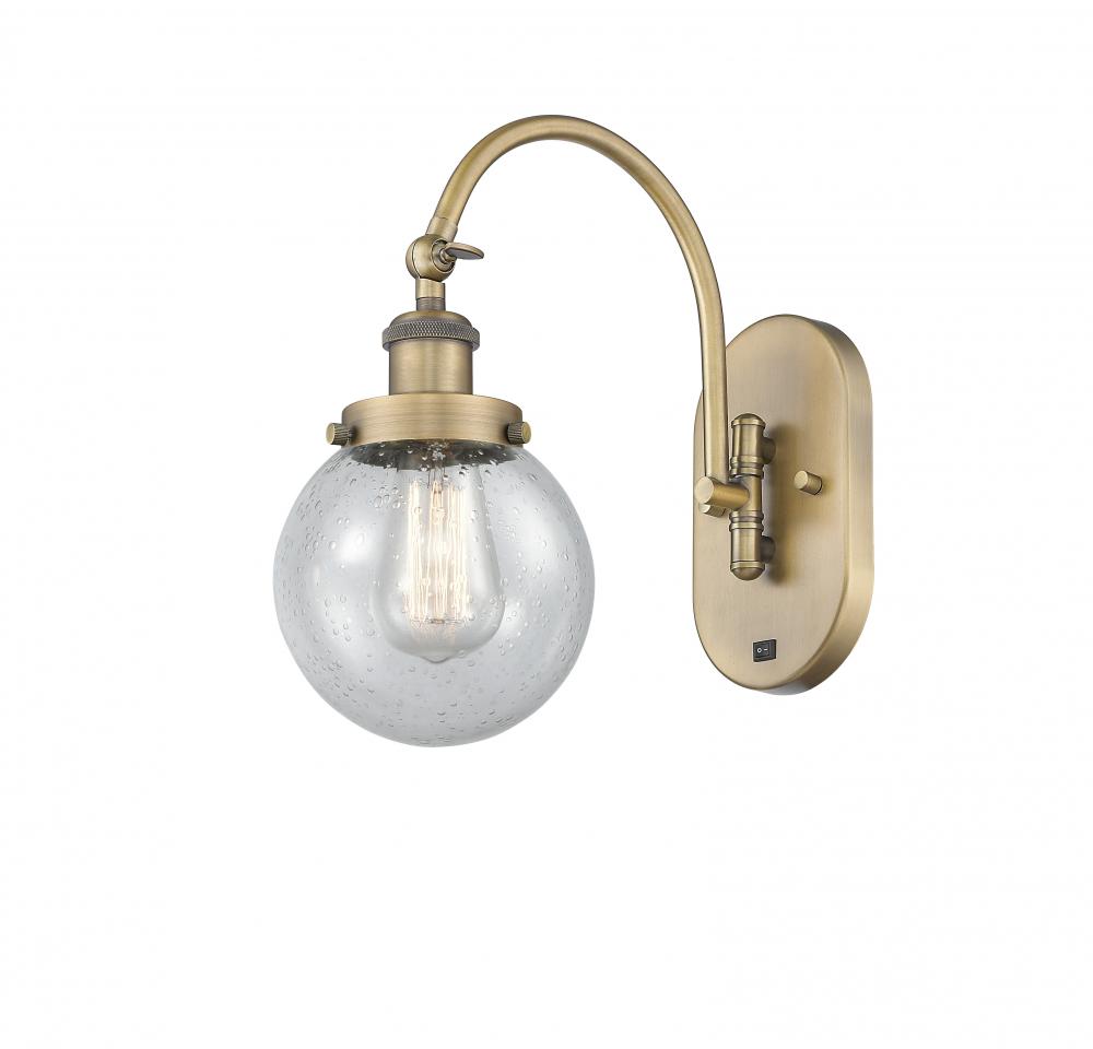 Beacon - 1 Light - 6 inch - Brushed Brass - Sconce