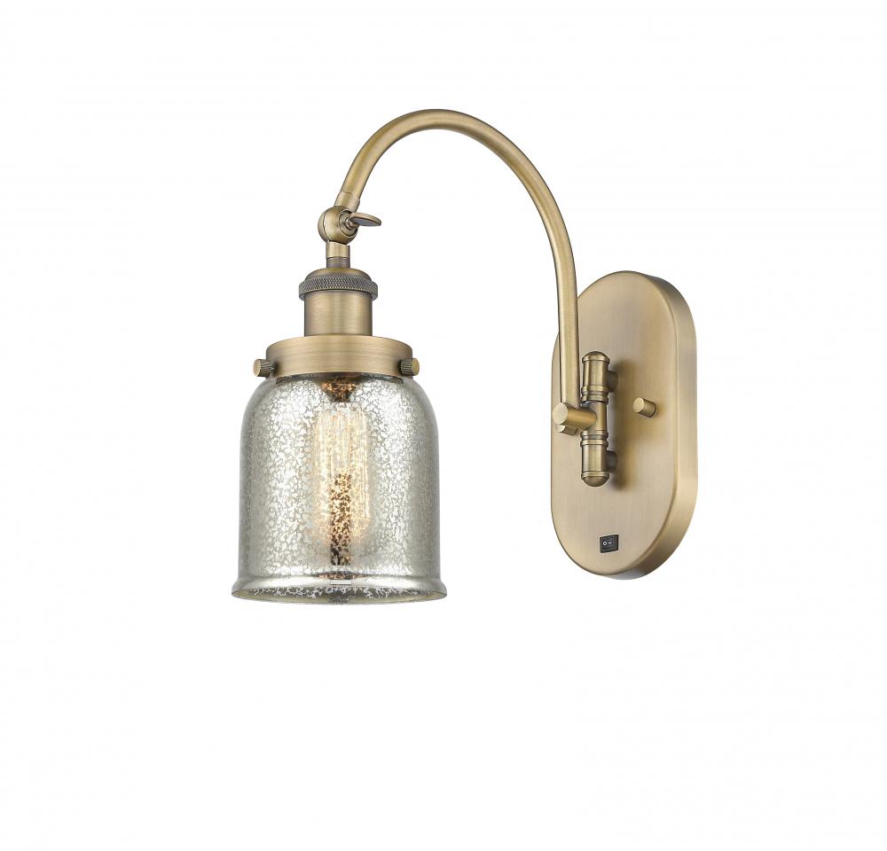 Bell - 1 Light - 5 inch - Brushed Brass - Sconce