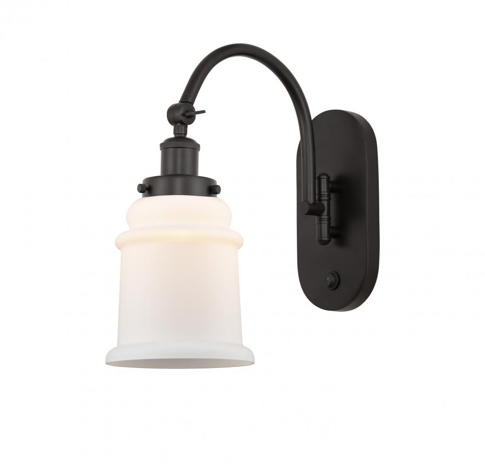 Canton - 1 Light - 7 inch - Oil Rubbed Bronze - Sconce