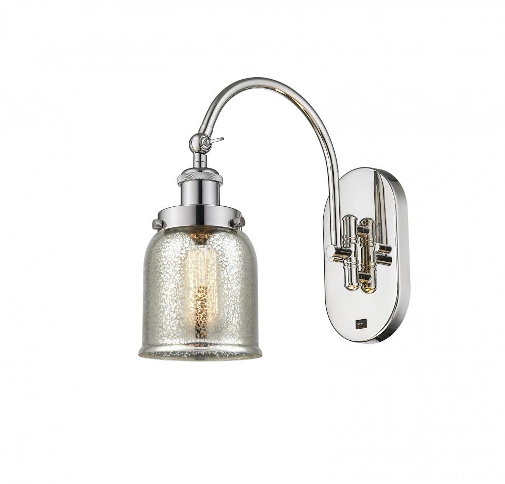 Bell - 1 Light - 5 inch - Polished Nickel - Sconce