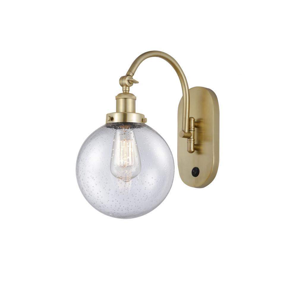 Beacon - 1 Light - 8 inch - Satin Gold - Sconce