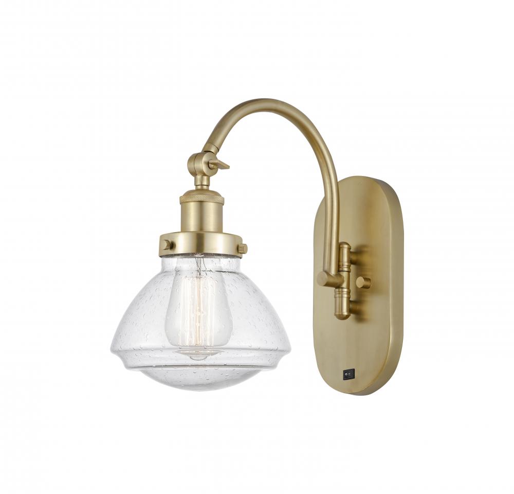 Olean - 1 Light - 7 inch - Satin Gold - Sconce