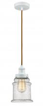 Innovations Lighting 100W-10CR-1H-W-G184 - Edison - 1 Light - 8 inch - White - Cord hung - Mini Pendant