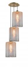 Innovations Lighting 113B-3P-AB-G116-L - Cobbleskill - 3 Light - 16 inch - Antique Brass - Cord Hung - Multi Pendant