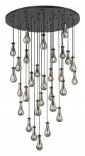 Innovations Lighting 160BK-451-1P-BK-G451-5SM-20 - Owego - 31 Light - 60 inch - Matte Black - Multi Pendant