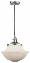 Innovations Lighting 201C-SN-G541 - Oxford - 1 Light - 12 inch - Brushed Satin Nickel - Cord hung - Mini Pendant