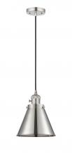 Innovations Lighting 201CSW-PN-M13-PN-LED - Appalachian - 1 Light - 8 inch - Polished Nickel - Cord hung - Mini Pendant