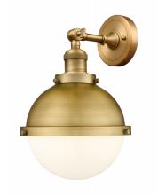 Innovations Lighting 203-BB-HFS-81-BB - Hampden - 1 Light - 9 inch - Brushed Brass - Sconce