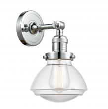 Innovations Lighting 203-PC-G322 - Olean - 1 Light - 7 inch - Polished Chrome - Sconce