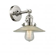 Innovations Lighting 203SW-PN-G2-LED - Halophane - 1 Light - 9 inch - Polished Nickel - Sconce