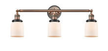 Innovations Lighting 205BP-ACBK-G51 - Bell - 3 Light - 30 inch - Antique Copper - Bath Vanity Light